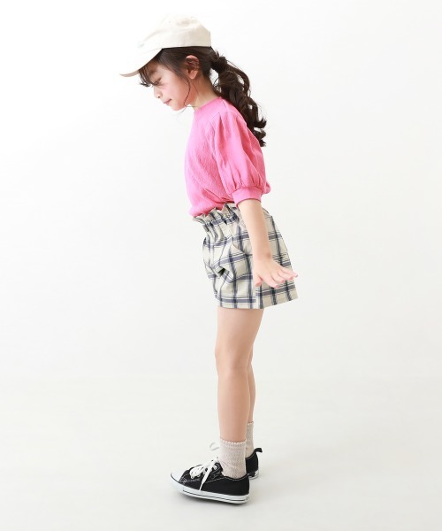 devirock（デビロック）の「ウエストフリルカラー ショートパンツ（その他パンツ・キッズ・ブラック/ダークグリーン/ライトグレー/パープル系その他/ダークオレンジ・100cm/110cm/120cm/130cm/140cm/150cm/160cm）」の18枚目の写真