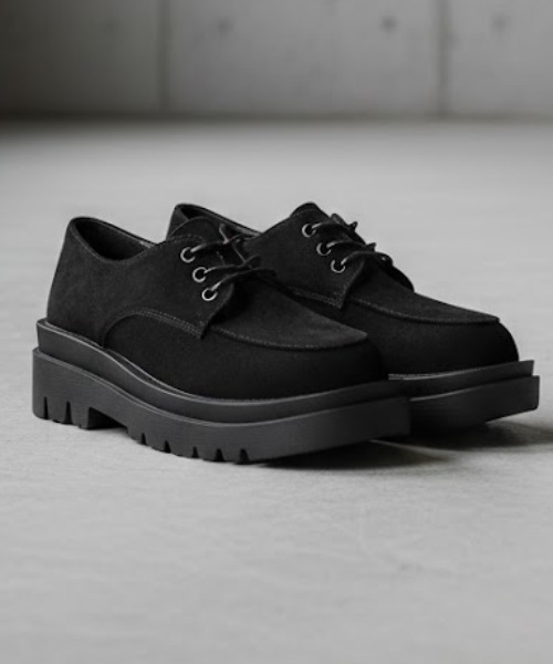 LibertyDoll（リバティードール）の「軽量厚底 ユニセックス トラックソールローカットシューズ（ドレスシューズ・レディース・ダークブラウン系1/ホワイト/ブラック系/ブラック系1/ブラック/ブラック系その他/ホワイト系1/ダークブラウン/ブラック系2/ブラック×ホワイト/ブラック系3/ダークブラウン系2/ブラック系4/ブラック系5/ダークブラウン系3/ベージュ/シルバー系1/シルバー系2/ブラック系6/ブラック系7/ブラック系9/ブラック系8/ブラック系その他2/その他1/その他2/その他3・M/XL/40/S/43/42/41/44/L/LL）」の14枚目の写真