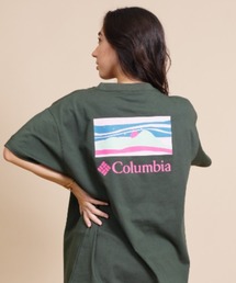 【ムラサキスポーツ別注】columbia/コロンビア  ビッグシルエット/オーバーサイズ/バックプリントTシャツ PL9153