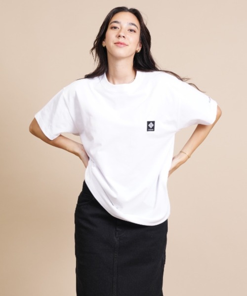 Columbia（コロンビア）の「【ムラサキスポーツ別注】columbia/コロンビア  ビッグシルエット/オーバーサイズ/バックプリントTシャツ PL9153（Tシャツ/カットソー・レディース・ブラック/グレー/ホワイト/カーキ・S/M/L）」の12枚目の写真