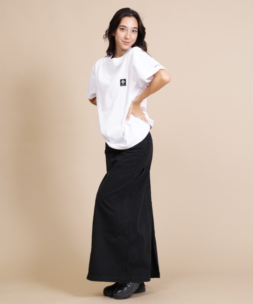 Columbia（コロンビア）の「【ムラサキスポーツ別注】columbia/コロンビア  ビッグシルエット/オーバーサイズ/バックプリントTシャツ PL9153（Tシャツ/カットソー・レディース・ブラック/グレー/ホワイト/カーキ・S/M/L）」の16枚目の写真