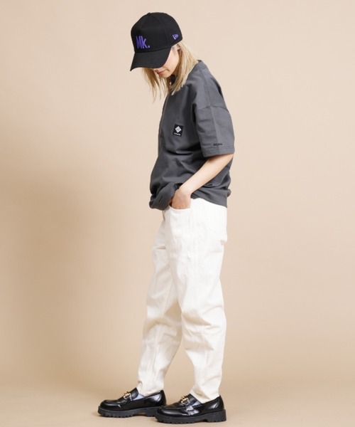 Columbia（コロンビア）の「【ムラサキスポーツ別注】columbia/コロンビア  ビッグシルエット/オーバーサイズ/バックプリントTシャツ PL9153（Tシャツ/カットソー・レディース・ブラック/グレー/ホワイト/カーキ・S/M/L）」の7枚目の写真