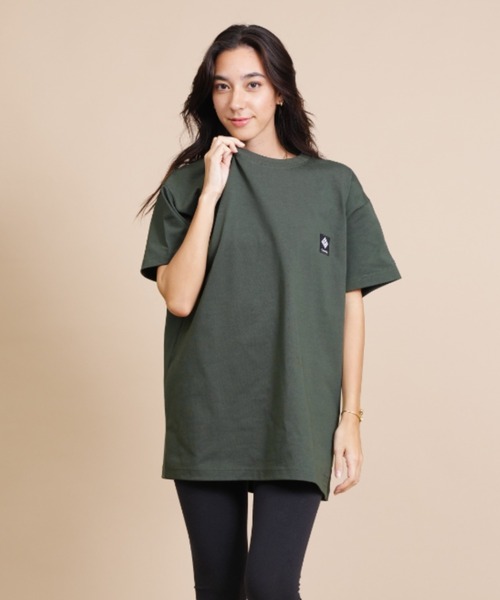 Columbia（コロンビア）の「【ムラサキスポーツ別注】columbia/コロンビア  ビッグシルエット/オーバーサイズ/バックプリントTシャツ PL9153（Tシャツ/カットソー・レディース・ブラック/グレー/ホワイト/カーキ・S/M/L）」の14枚目の写真