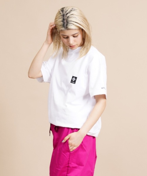 Columbia（コロンビア）の「【ムラサキスポーツ別注】columbia/コロンビア  ビッグシルエット/オーバーサイズ/バックプリントTシャツ PL9153（Tシャツ/カットソー・レディース・ブラック/グレー/ホワイト/カーキ・S/M/L）」の8枚目の写真