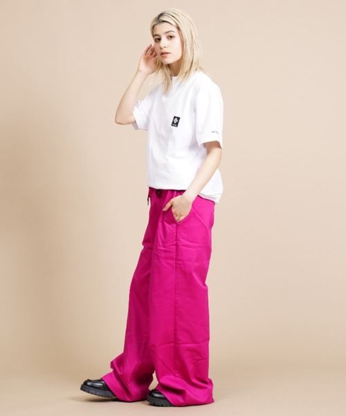 Columbia（コロンビア）の「【ムラサキスポーツ別注】columbia/コロンビア  ビッグシルエット/オーバーサイズ/バックプリントTシャツ PL9153（Tシャツ/カットソー・レディース・ブラック/グレー/ホワイト/カーキ・S/M/L）」の5枚目の写真