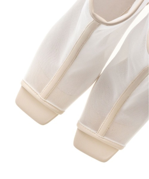 RANDA（ランダ）の「オープントゥシアーショートブーツ（ブーツ・レディース・ブラウン/ピンク/アイボリー・LL/S/M/L）」の20枚目の写真