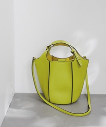 ROPE' | 【一部直営店舗・WEB限定】パネルプリーツミドルバッグ/ポーチ付き(ハンドバッグ)