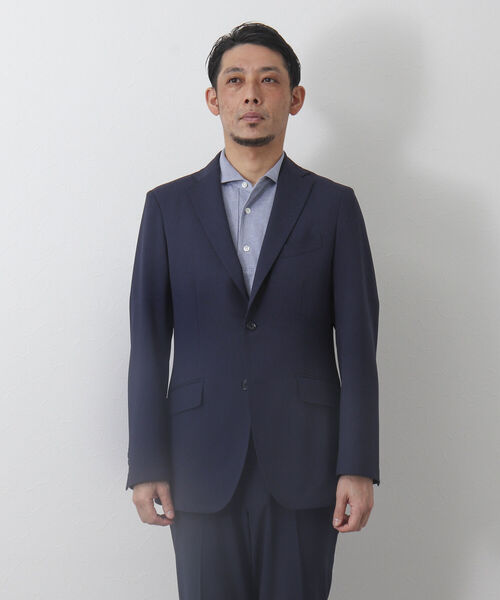 NOLLEY'S goodman（ノーリーズグッドマン）の「《セットアップ対応》TRABEST / トラベスト(R) テーラード サマージャケット（テーラードジャケット・メンズ・ライトグレー/ネイビー/ブラウン・S/M/L/XL）」の5枚目の写真