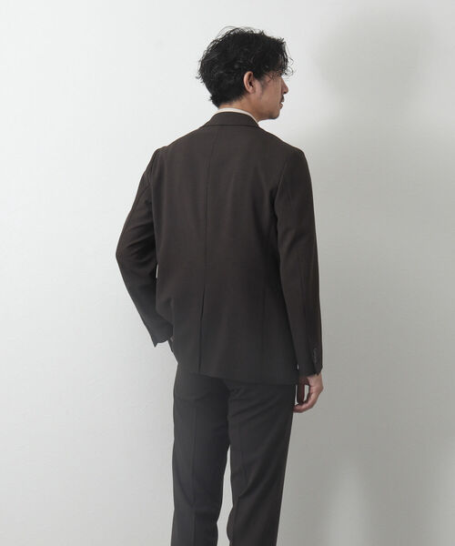 NOLLEY'S goodman（ノーリーズグッドマン）の「《セットアップ対応》TRABEST / トラベスト(R) テーラード サマージャケット（テーラードジャケット・メンズ・ライトグレー/ネイビー/ブラウン・S/M/L/XL）」の6枚目の写真