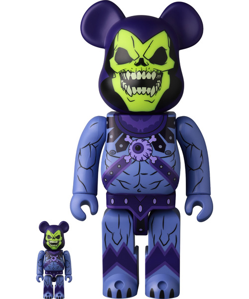 BE＠RBRICK Mishka x Masters of The Universe Skeletor 100% & 400