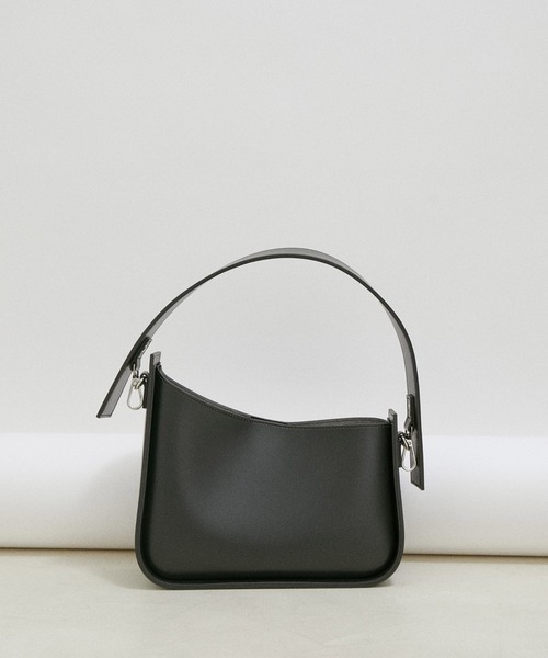 SALON adam et rope'（サロン アダム エ ロペ）の「アシンメトリーワンハンドルバッグ（ハンドバッグ・レディース・ブルー/ホワイト/ブラック・FREE）」の3枚目の写真