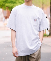 【Dickies】半袖 プリント"remind me" Tシャツ / ディッキーズ ポケットT
