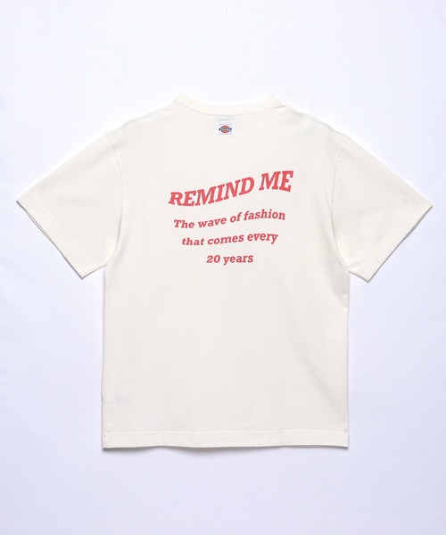 Dickies(ディッキーズ)の「【Dickies】半袖 プリント"remind me" Tシャツ / ディッキーズ ポケットT(Tシャツ/カットソー・メンズ・ブラック/グレー/ホワイト/グリーン・S/M/L/XL)」の9枚目の写真