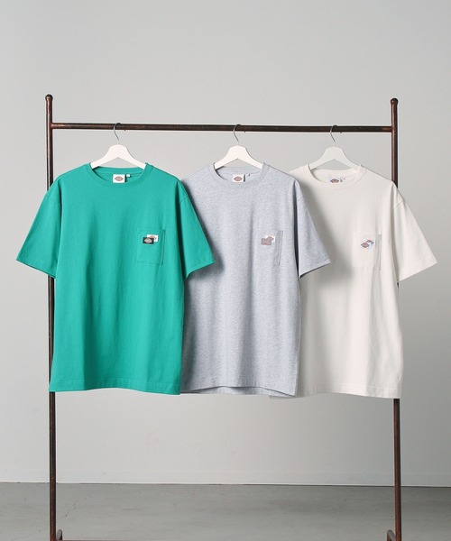 Dickies(ディッキーズ)の「【Dickies】半袖 プリント"remind me" Tシャツ / ディッキーズ ポケットT(Tシャツ/カットソー・メンズ・ブラック/グレー/ホワイト/グリーン・S/M/L/XL)」の16枚目の写真