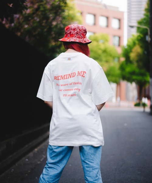 Dickies(ディッキーズ)の「【Dickies】半袖 プリント"remind me" Tシャツ / ディッキーズ ポケットT(Tシャツ/カットソー・メンズ・ブラック/グレー/ホワイト/グリーン・S/M/L/XL)」の20枚目の写真