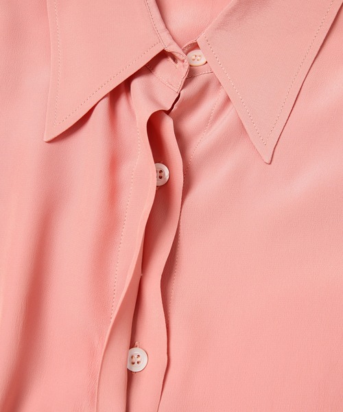 DRIES VAN NOTEN(ドリスヴァンノッテン)の「CHOWY 6156 W.W.SHIRT OROS(シャツ/ブラウス・レディース・コーラルピンク・34/36)」の3枚目の写真