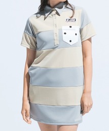 CPG GOLF（シーピージーゴルフ）の「BIGボーダーワンピース（ワンピース）」