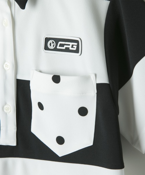 CPG GOLF（シーピージーゴルフ）の「BIGボーダーワンピース