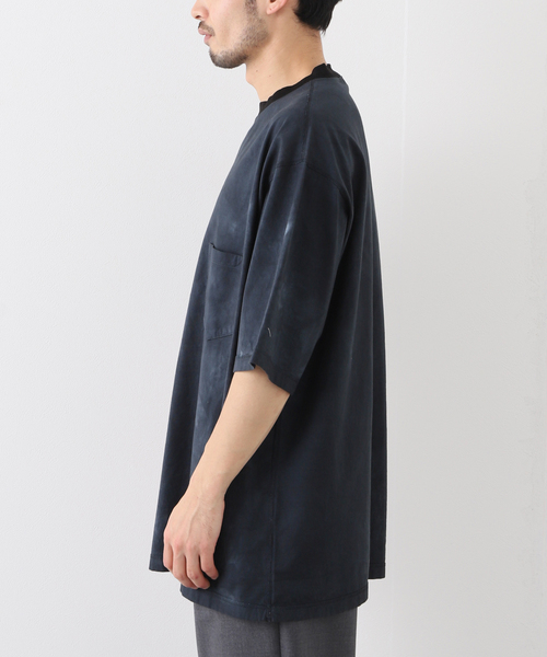 Product Twelve(プロダクトトゥエルブ)の「【Product Twelve / プロダクト トゥエルブ】チョウドズメテンジクムラゾメTシャツ(Tシャツ/カットソー・メンズ・ブラック/ブルー/グリーン・2/3)」の6枚目の写真