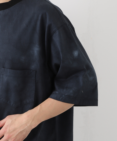 Product Twelve(プロダクトトゥエルブ)の「【Product Twelve / プロダクト トゥエルブ】チョウドズメテンジクムラゾメTシャツ(Tシャツ/カットソー・メンズ・ブラック/ブルー/グリーン・2/3)」の11枚目の写真