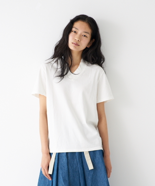 和ROBE(ワローブ)の「JUBAN TEE(Tシャツ/カットソー・メンズ・ホワイト/グレー/ネイビー/カーキ/ライトグレー/ダークネイビー/アッシュグレー/グリーン/ブラウン/ブラック/ターコイズブルー/オレンジ/ベージュ/ワインレッド/プラム/エメラルド/パープル系/ダークカーキ・1/3/2/4/5)」の20枚目の写真