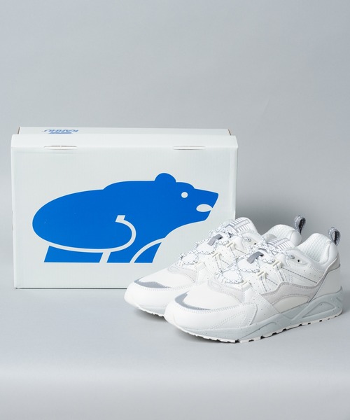 KARHU(カルフ)の「【2023カラー】KARHU FUSION2.0 / フュージョン WHITE(スニーカー・レディース・ネイビー/ホワイト・5/6/7)」の1枚目の写真