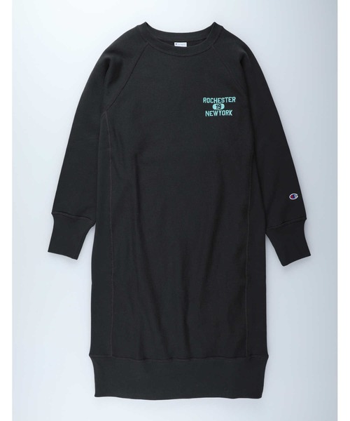 Champion（チャンピオン）の「【Champion】ワンポイントワンピ（ワンピース・レディース・キナリ/ダークグレー・L/M）」の2枚目の写真