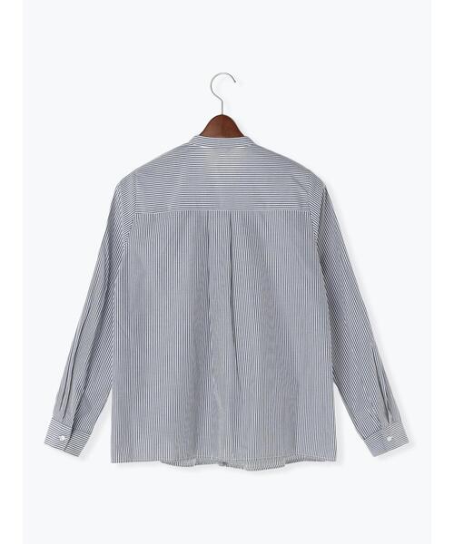 Te chichi（テチチ）の「ストライプアソートヨークレースブラウス（シャツ/ブラウス・レディース・オフホワイト/ネイビー・ﾌﾘ-）」の20枚目の写真