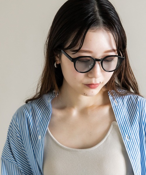 SMELLY（スメリー）の「ボストンシェイプサングラス（メガネ・レディース・ブラック/ブラウン系その他・-）」の16枚目の写真