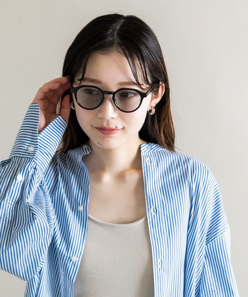 SMELLY（スメリー）の「ボストンシェイプサングラス（メガネ・レディース・ブラック/ブラウン系その他・-）」の7枚目の写真