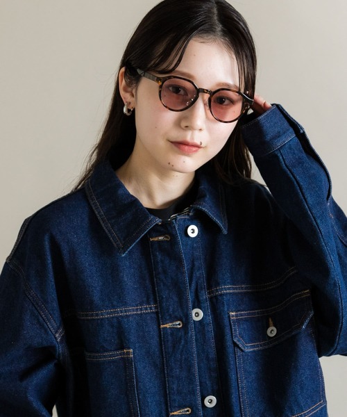 SMELLY（スメリー）の「ボストンシェイプサングラス（メガネ・レディース・ブラック/ブラウン系その他・-）」の17枚目の写真