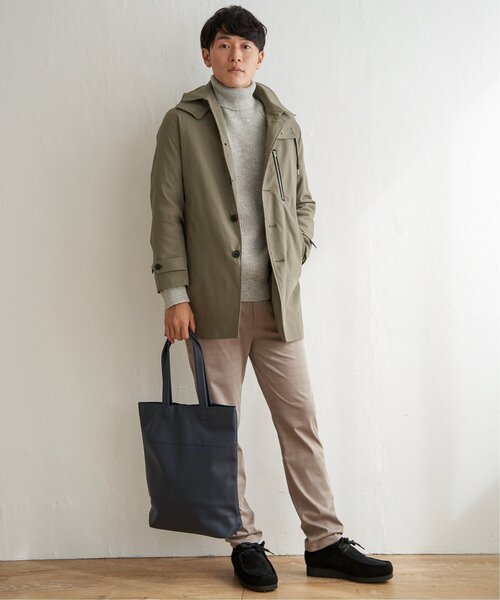 ikka(イッカ)の「レザータッチサフィアーノトート(トートバッグ・メンズ・ブラック/ネイビー/ダークネイビー/ダークブラウン/モカ・FREE)」の18枚目の写真