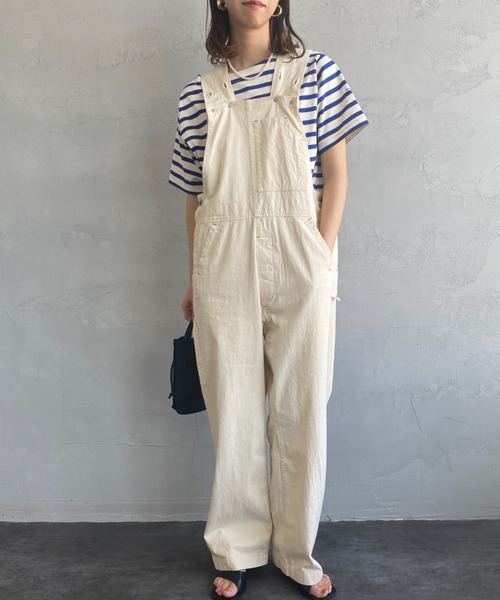 ORCIVAL（オーシバル）の「[ORCIVAL/オーシバル] ボートネック ショートスリーブTシャツ（Tシャツ/カットソー・レディース・レッド/グレイッシュベージュ/ブルー・1）」の15枚目の写真