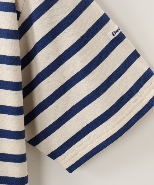 ORCIVAL（オーシバル）の「[ORCIVAL/オーシバル] ボートネック ショートスリーブTシャツ（Tシャツ/カットソー・レディース・レッド/グレイッシュベージュ/ブルー・1）」の11枚目の写真