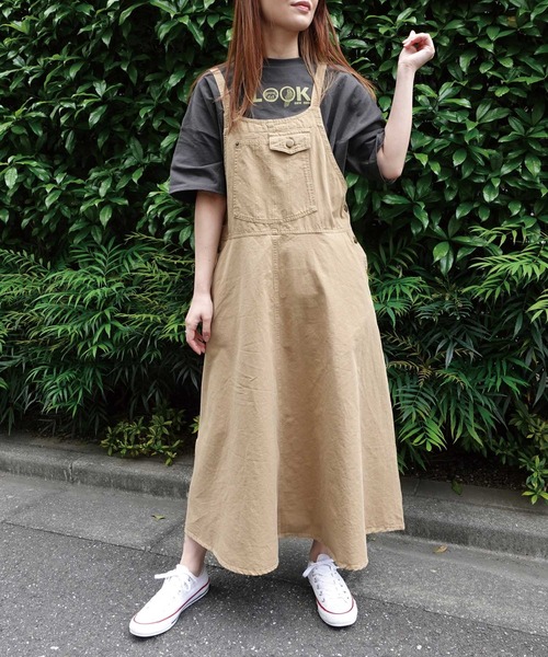 CORNERS(コーナーズ)の「フレアジャンパースカート(ジャンパースカート・レディース・ブラック/ベージュ/カーキ/ブラック系その他/ブルー・FREE)」の13枚目の写真