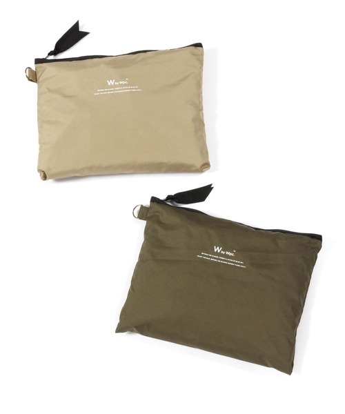 studio CLIP（スタディオクリップ）の「ロングモッズレインコート（レインコート/ポンチョ・レディース・ベージュ/オリーブ・FREE）」の9枚目の写真