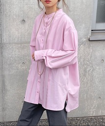 INTERPLAY | 【INTERPLAY x AYA】ピンタックオーバーシャツ(シャツ/ブラウス)