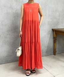 un dix cors | ティアードノースリワンピース(ワンピース)