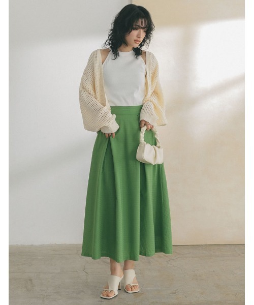 Re:EDIT（リエディ）の「[2023 SUMMER COLLECTION]テレコリブアメリカンスリーブタンクトップ（タンクトップ・レディース・ブラック/ホワイト/ブルー/ブラウン・MEDIUM/LARGE）」の21枚目の写真