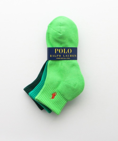 POLO RALPH LAUREN(ポロ ラルフ ローレン)の「【3足セット】POLO RALPH LAUREN メンズ レディース 足底パイル アーチサポート ワンポイント カラー ショートソックス 93246604/92009604(ソックス/靴下・メンズ・その他2/ブルー系/グリーン系/その他1/レッド系/ブラック/ホワイト/パープル系/ブルー系2/グレー系/ピンク系/イエロー系・23~25cm/25~27cm/27~29cm)」の22枚目の写真