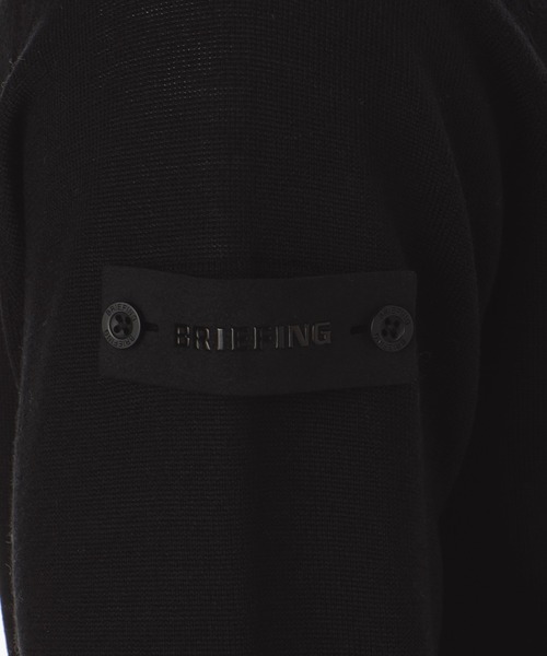BRIEFING(ブリーフィング)の「【ブリーフィングゴルフ】MENS EX FINE MERINO HIGH NECK KNIT HOODIE(パーカー・メンズ・ブルー/オリーブ/チャコール/ブラック/ネイビー・L/M/XL/S)」の7枚目の写真