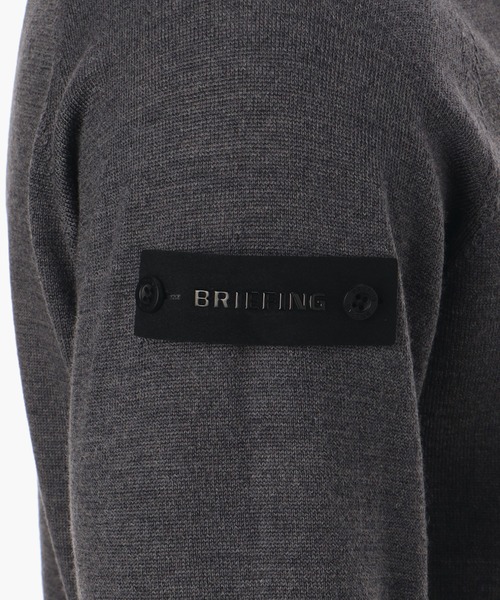 BRIEFING(ブリーフィング)の「【ブリーフィングゴルフ】MENS EX FINE MERINO HIGH NECK KNIT HOODIE(パーカー・メンズ・ブルー/オリーブ/チャコール/ブラック/ネイビー・L/M/XL/S)」の15枚目の写真