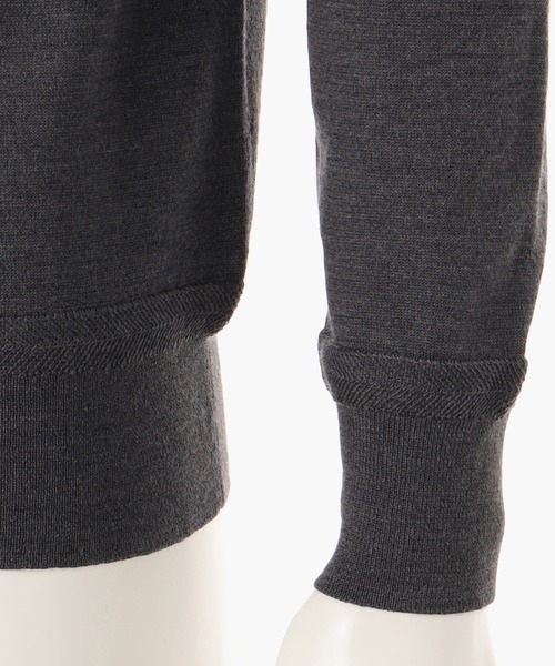 BRIEFING(ブリーフィング)の「【ブリーフィングゴルフ】MENS EX FINE MERINO HIGH NECK KNIT HOODIE(パーカー・メンズ・ブルー/オリーブ/チャコール/ブラック/ネイビー・L/M/XL/S)」の17枚目の写真