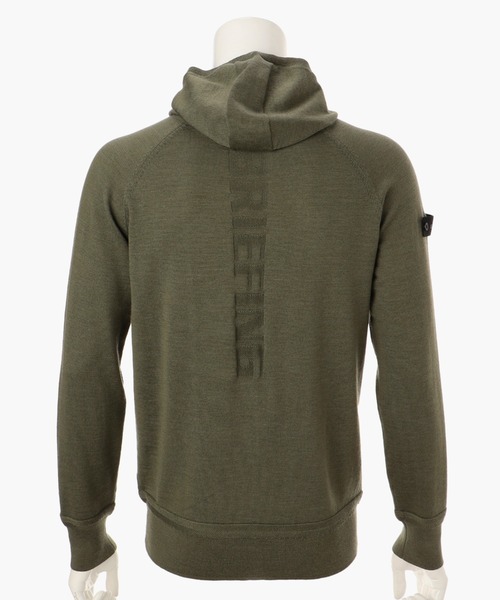 BRIEFING(ブリーフィング)の「【ブリーフィングゴルフ】MENS EX FINE MERINO HIGH NECK KNIT HOODIE(パーカー・メンズ・ブルー/オリーブ/チャコール/ブラック/ネイビー・L/M/XL/S)」の20枚目の写真