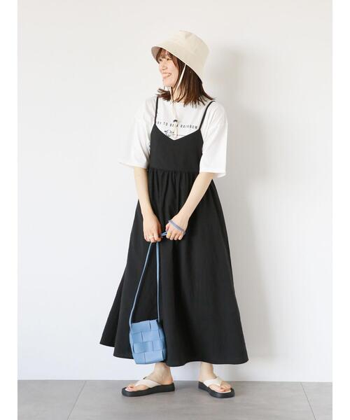 ehka sopo(エヘカソポ)の「ひつじプリントTシャツ(Tシャツ/カットソー・レディース・ブルー/ピンク/ベージュ/オフホワイト・F)」の8枚目の写真