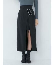 MURUA | レースアップラップスカート(スカート)