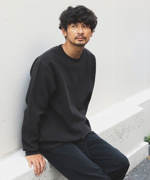 B:MING by BEAMS(ビーミングバイビームス)の「B:MING by BEAMS / サカリバ クルーネック スウェット シャツ 23F(スウェット・メンズ・レッド系その他7/ブラック/ホワイト系その他5/ブラウン系その他5・SMALL/MEDIUM/LARGE/X-LARGE)」の18枚目の写真