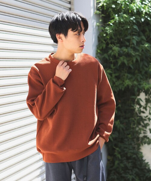 B:MING by BEAMS(ビーミングバイビームス)の「B:MING by BEAMS / サカリバ クルーネック スウェット シャツ 23F(スウェット・メンズ・レッド系その他7/ブラック/ホワイト系その他5/ブラウン系その他5・SMALL/MEDIUM/LARGE/X-LARGE)」の21枚目の写真
