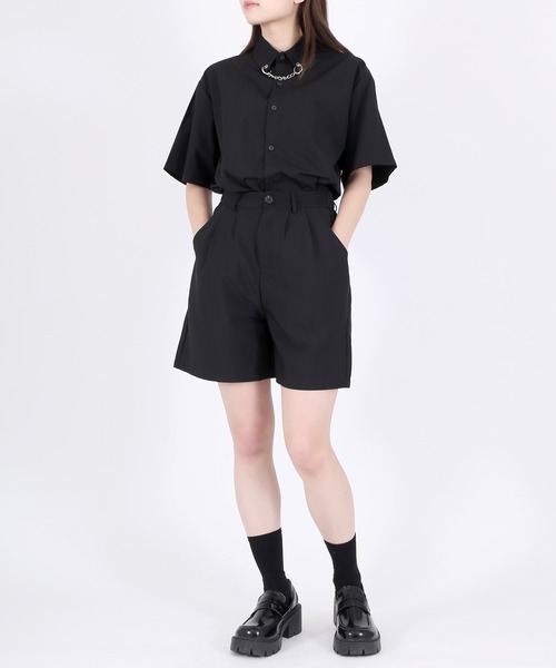 Figments（フィグメンツ）の「チャンキーヒールローファー（ローファー・レディース・ブラック・SMALL/MEDIUM）」の2枚目の写真