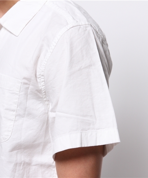 CIAOPANIC（チャオパニック）の「【Ciaopanic】　綿レーヨンツイルオープンシャツ（シャツ/ブラウス・メンズ・オリーブ/ホワイト/ブラック・LARGE/MEDIUM）」の8枚目の写真